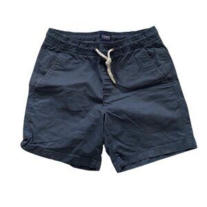 Chaps Men’s Size M Navy Blue Pull-On Shorts Drawstring Paint Damage